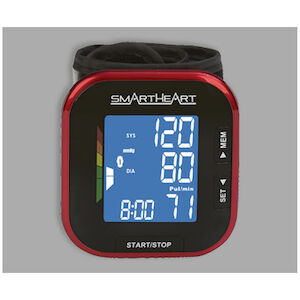 SmartHeart Automatic Digital Wrist Blood Pressure Monitor